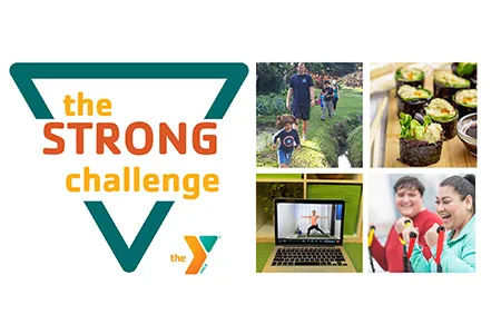 ymca strong challenge logo